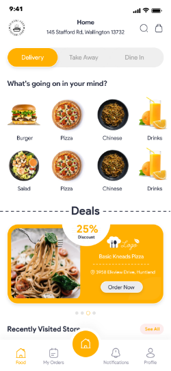 Expocity – Food Delivery App